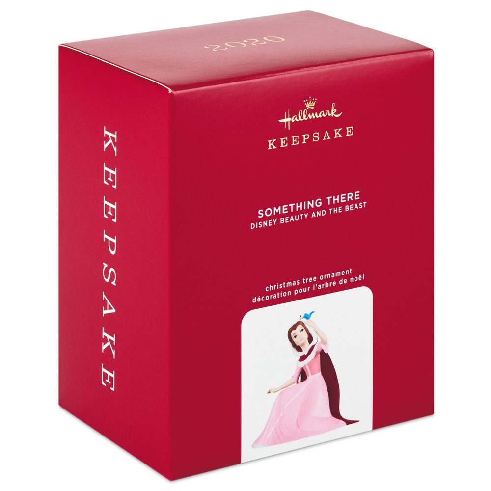 New! Disney Beauty & the Beast Hallmark Keepsake Ornament Something There Belle